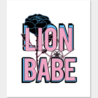 LION BABE! Posters and Art